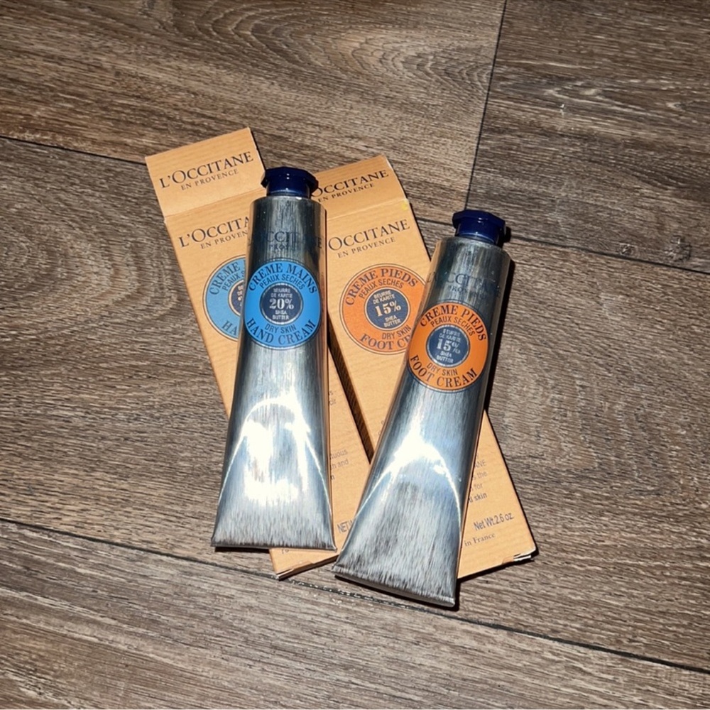 L’Occitane hand and foot cream NWT